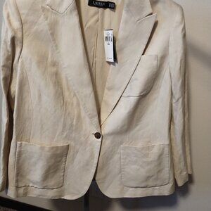 Lauren black label women's size 18W blazer new with tags